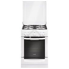 Плита газовая Gefest ПГ 6100-02 0009 белый, конфорок 4 шт, духовка 52 л, 60 см x 85 см x 60 см