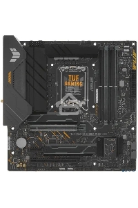 Материнская плата ASUS TUF GAMING B660M-PLUS WIFI, LGA 1700, Intel B660, 4xDDR5, 4xSATA, 2xM.2, 1xPCIe 5.0 x16, 1xPCIe 3.0 x4, 1xPCIe x1, 1xDP, 1xHDMI, 1x 2.5Gb LAN, 4xUSB-A 3.2 Gen 2, 1xUSB-A 3.2 Gen 1, 2xUSB 2.0, 1xUSB-C 3.2 Gen 2x2, 5x3.5 мм, 7.1, mATX