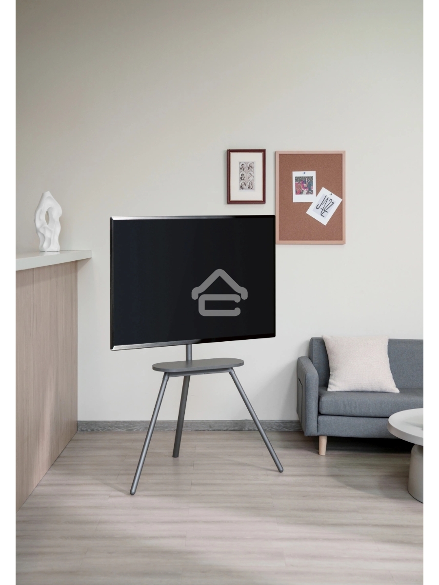 Подставка для телевизора Cactus CS-ST2844GY темно-серый 43