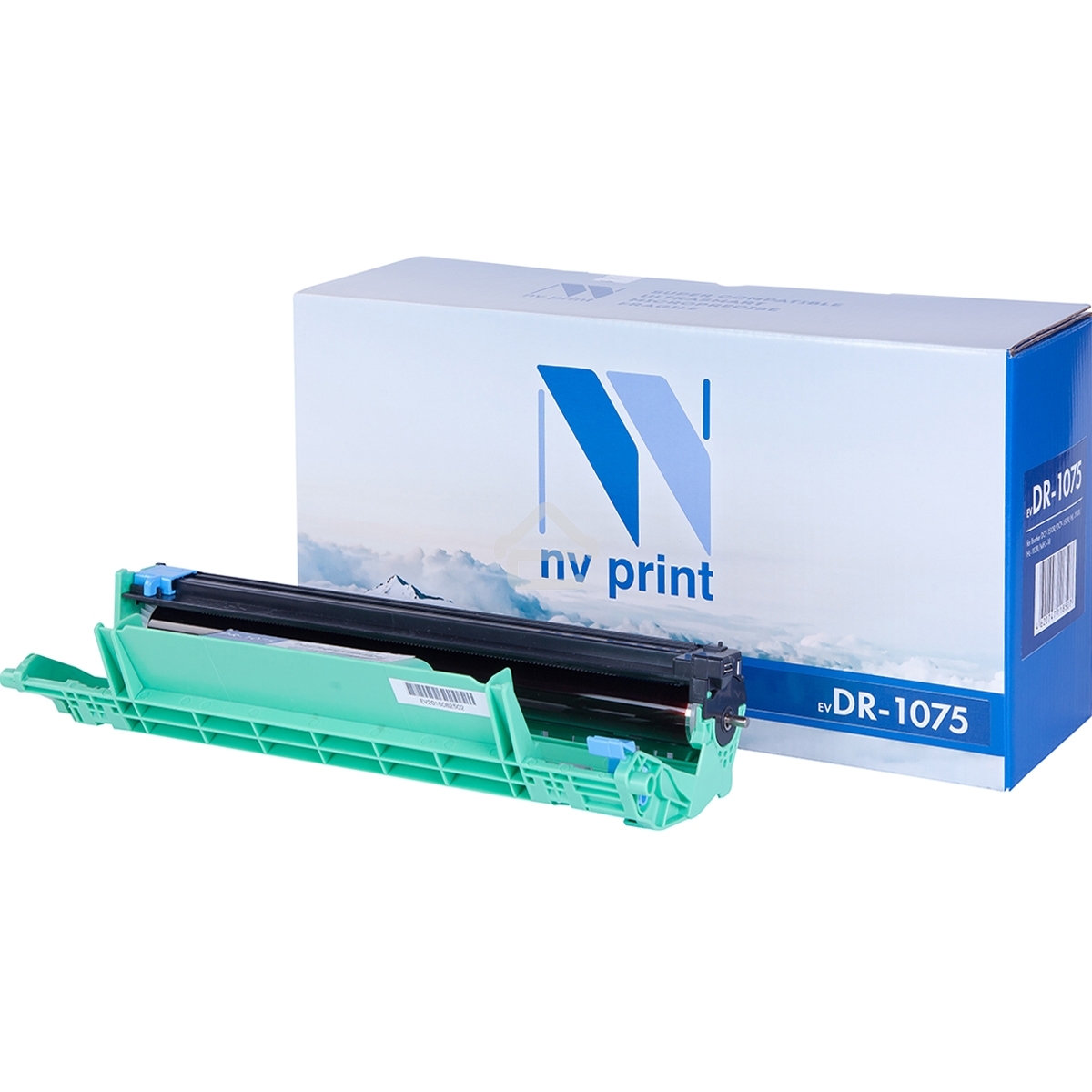 Барабан NVPrint совместимый Brother NV-DR-1075 для DCP-1510R, DCP-1512R, HL-1110R, HL-1112R, MFC-18(10000k)