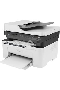 МФУ лазерный HP Laser MFP 137fnw (4ZB84A), A4, ч/б, печ. до 20 стр/мин., скан. до  15 стр/мин. (ч/б) 6 стр/мин. (цвет), 1200 x 1200 dpi (печать) 600x600dpi (скан.), USB, RJ-45, Wi-Fi, Air Print, Mopria