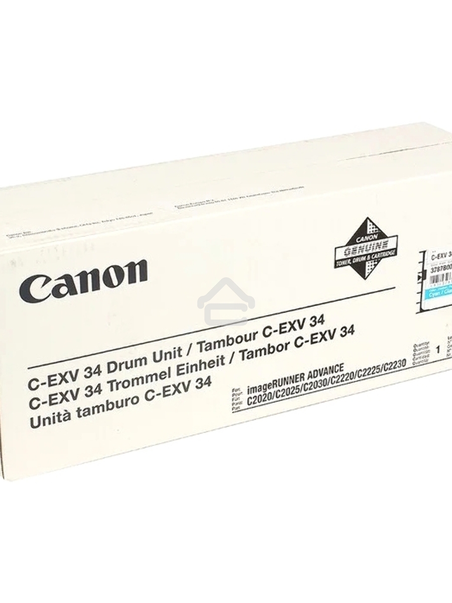 Барабан CANON С-EXV 34 для IR ADV C2020/2030 Cyan