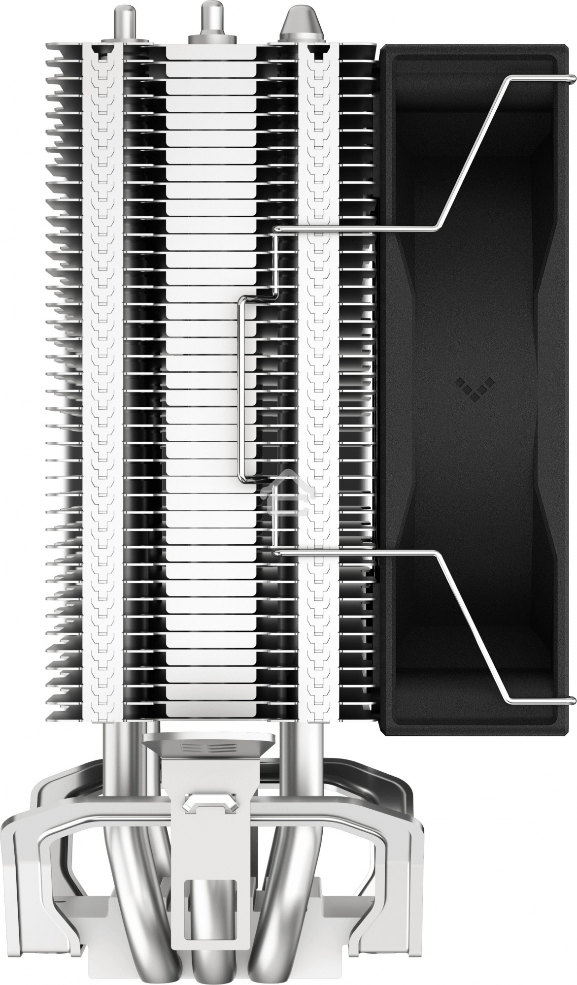 Кулер для процессора DEEPCOOL AG300 серебристый, 92 мм, алюминий/медь, 3050 об/мин, 30.5 дБ, 4 pin, 150 Вт, 129 мм