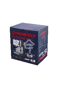Кофеварка рожковая Maunfeld MF-721S PRO нержавеющая сталь, исп. кофе - молотый/чалды, 1.5 л, 1140 Вт, 15 Бар.