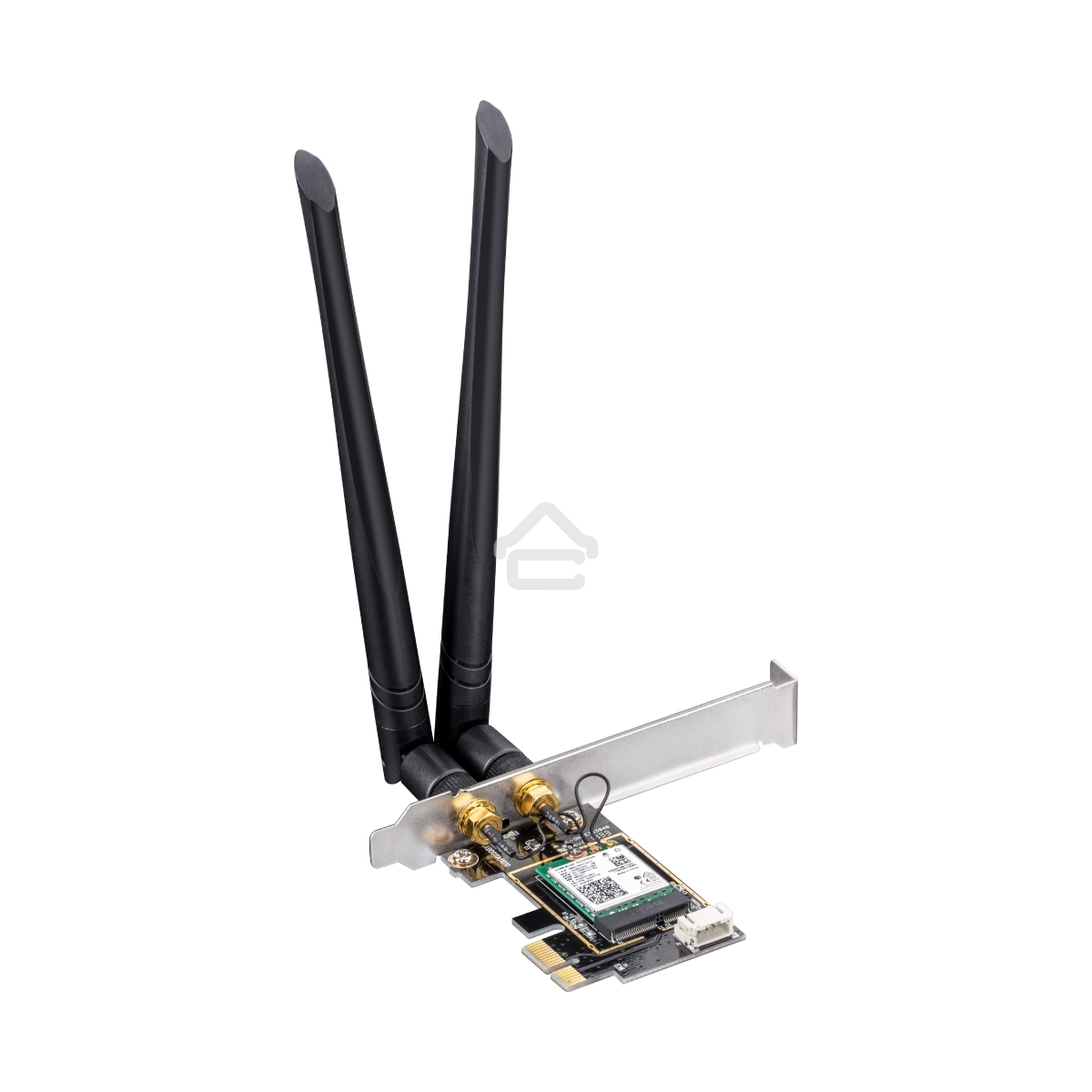 Сетевой адаптер Wi-Fi + Bluetooth Cudy WE3000 AX3000 PCI Express (ант.внеш.съем) 2ант.