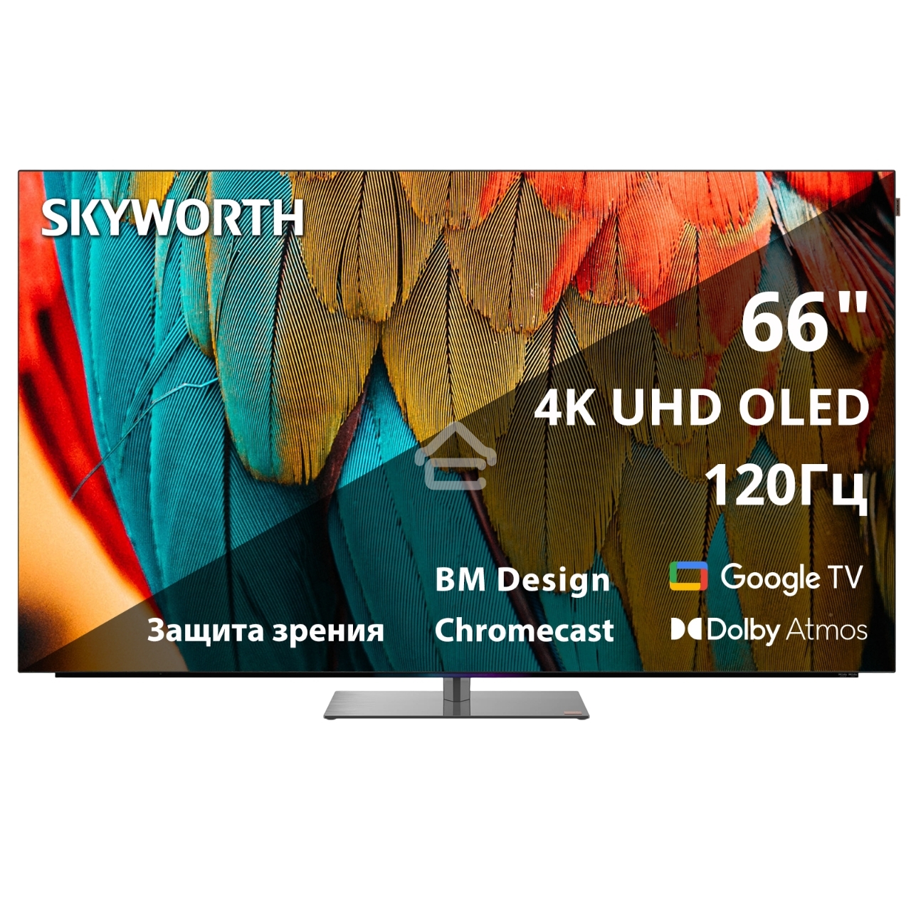 Телевизор Skyworth 65SXF9850 черный 65