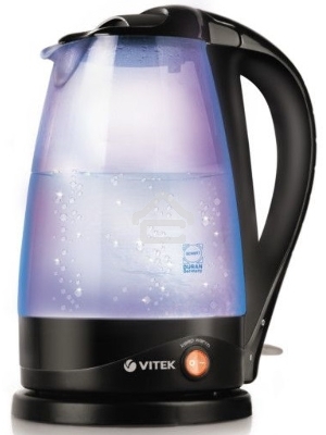 Чайник Vitek VT-1180, 1.7л, 2200Вт черный