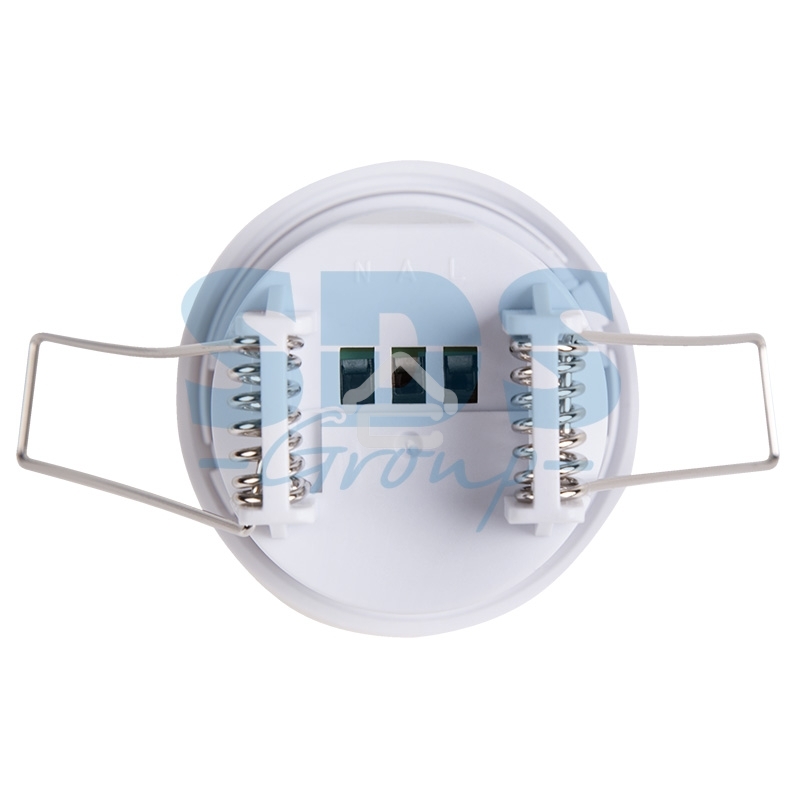 Датчик движения Rexant точечный ДДТ 02, 120°, 500 Вт, 10-2000 Лк, 6 м, 10-420 сек.