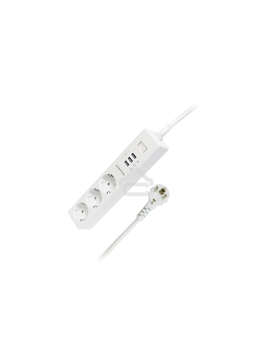 Удлинитель с USB зарядкой Harper UCH-315