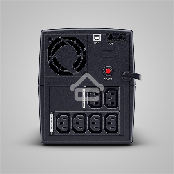 Источник бесперебойного питания CyberPower UT1500EIG ИБП Line-Interactive, Tower, 1500VA/900W USB/RJ11/45/USB charger A/C (6 IEC С13) NEW