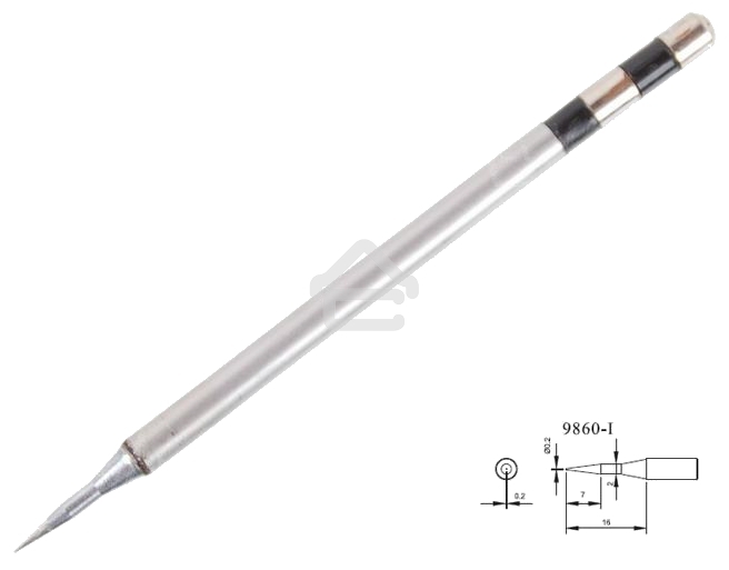 Жало для паяльника Quick 9860-I