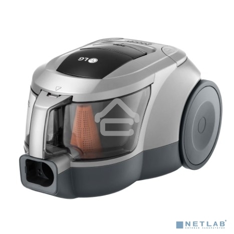 Пылесос LG VC5420NNTS серебристый/черный, 380/2000 Вт, уборка сухая, пылесборник контейнер 1.3 л