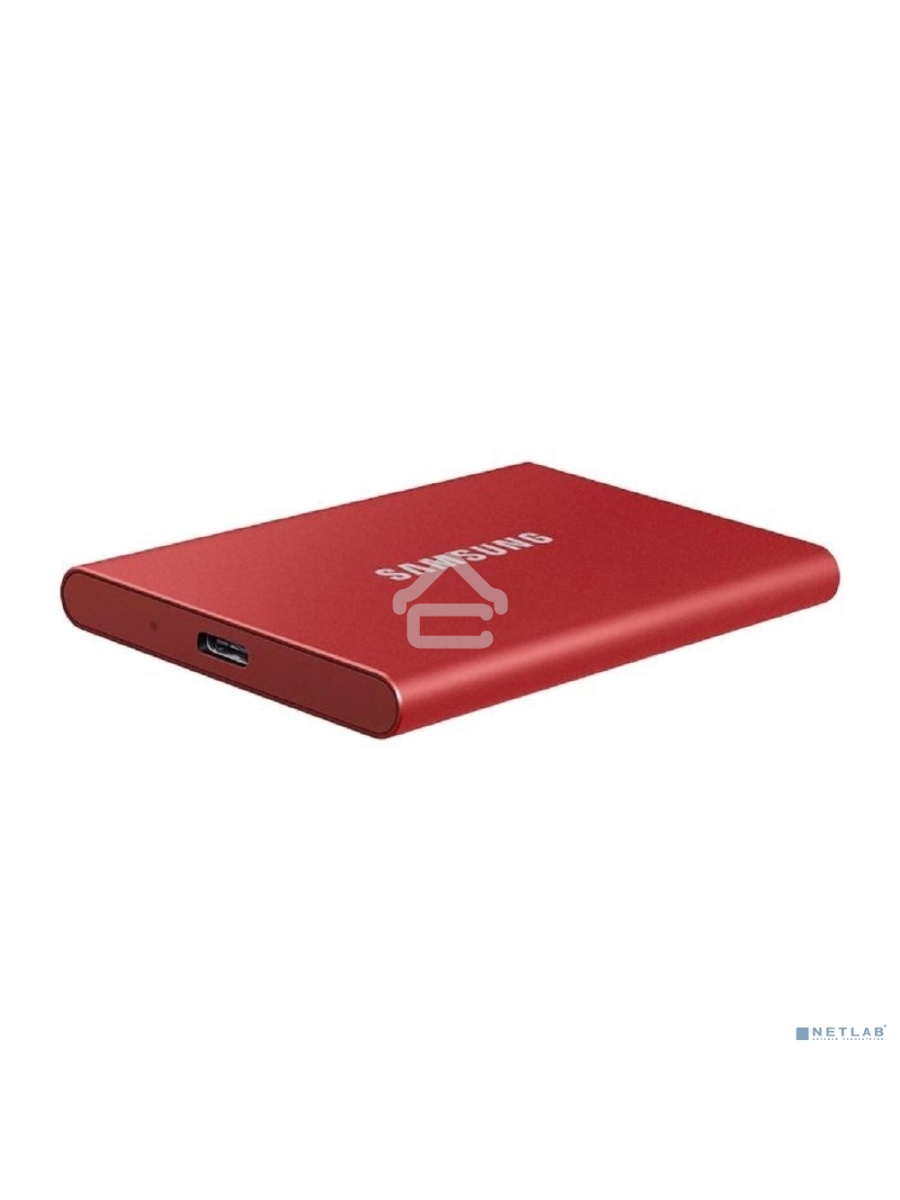 Накопитель SSD Samsung T7 MU-PC1T0R/WW, USB-C, 1Tb, 1.8