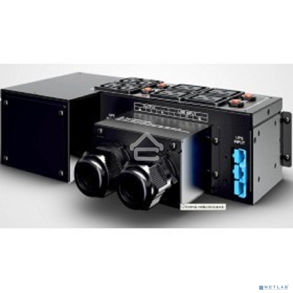Блок Service Bypass PDU CyberPower MBP60AHVIEC82U 5kVa – 10kVa, 2U, Input/Output Hardwire Kit x 1, IEC C13 x 4, IEC C19 x 4, 288 x 88 x 141, 2.8kg