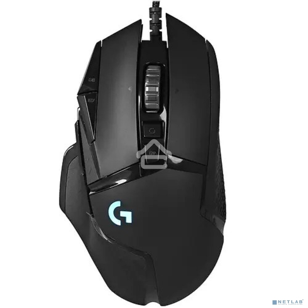 Мышь проводная Logitech G502 HERO черный, 25600 dpi, USB, кнопки - 11