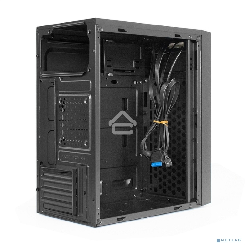 Компьютерный корпус Minitower ExeGate BAA-114U2 (mATX, без БП, 1хUSB+2хUSB 3.0, аудио, черный)