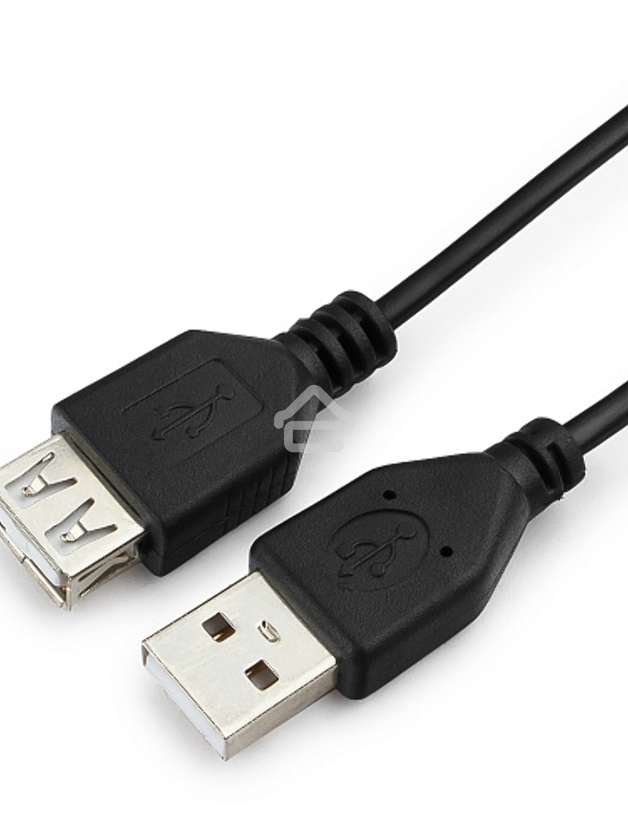 Кабель Гарнизон Кабель удлинитель USB 2.0, AM/AF, 1м, пакет (GCC-USB2-AMAF-1M)