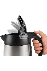 Чайник электрический Bosch TWK3P420 1.7л. 2400Вт черный (корпус: нержавеющая сталь)