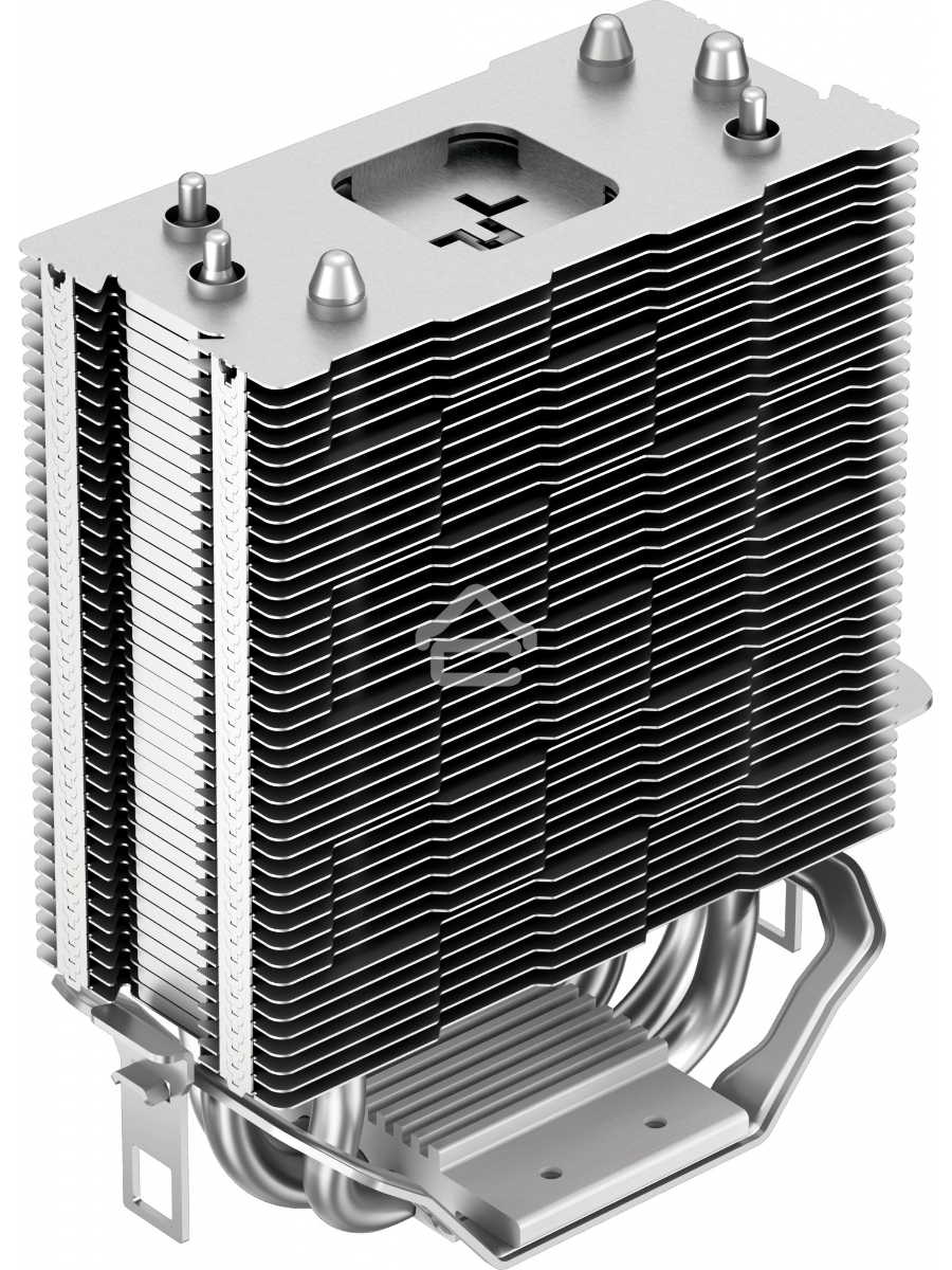 Кулер для процессора DEEPCOOL AG300 серебристый, 92 мм, алюминий/медь, 3050 об/мин, 30.5 дБ, 4 pin, 150 Вт, 129 мм
