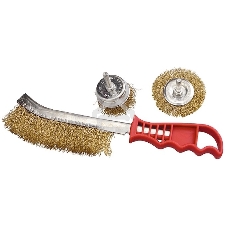 Набор щеток Matrix для дрели, 3 шт., 1 плоская, 65 мм, 50 мм 