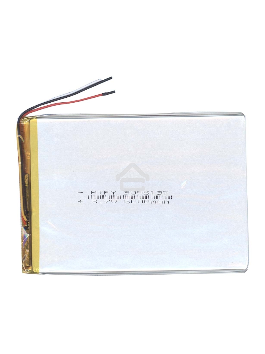 Аккумулятор Li-Pol (батарея) 3*95*137мм 3pin 3.7V/6000mAh