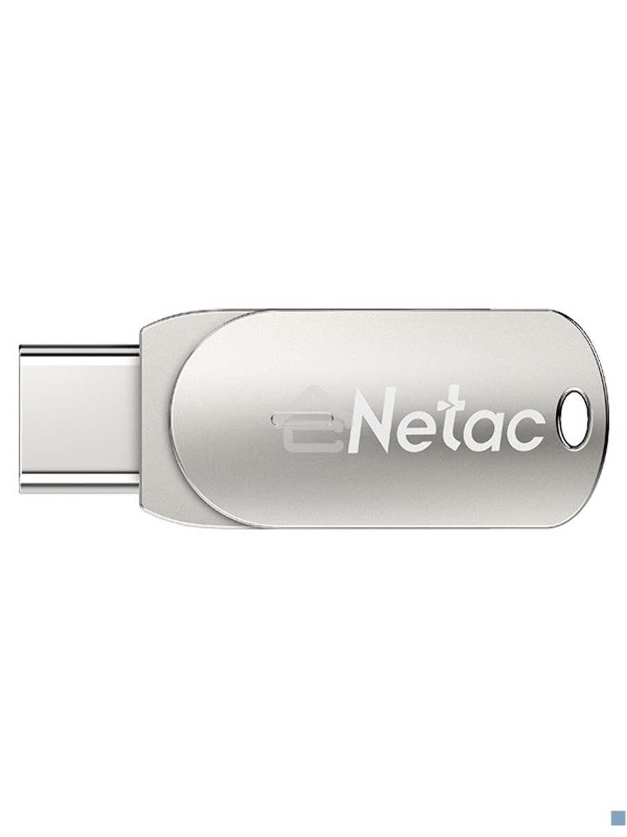 Флеш диск Netac U785 16Gb <NT03U785C-016G-30PN>, USB3.0+TypeC, металлическая