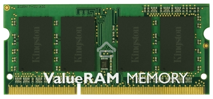 Оперативная память Kingston ValueRAM, DDR3, 4GB (1x4GB), 1600MHz, CL11, SO-DIMM