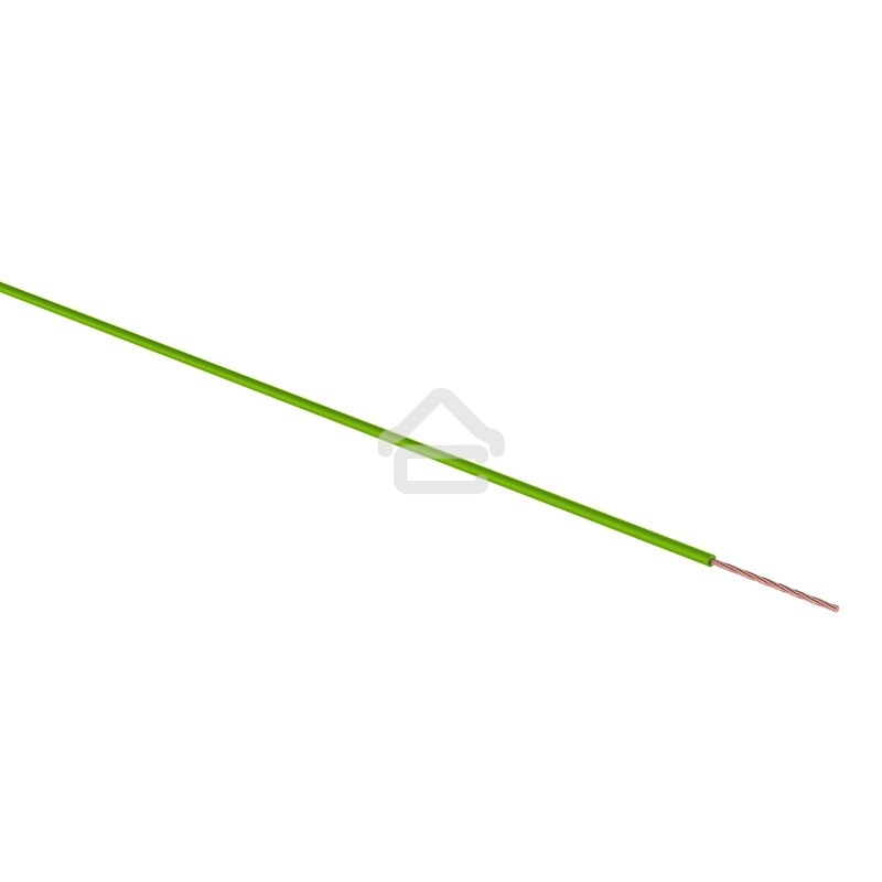 Провод ПГВА Rexant 1х0.75 мм², зеленый, бухта 100 м