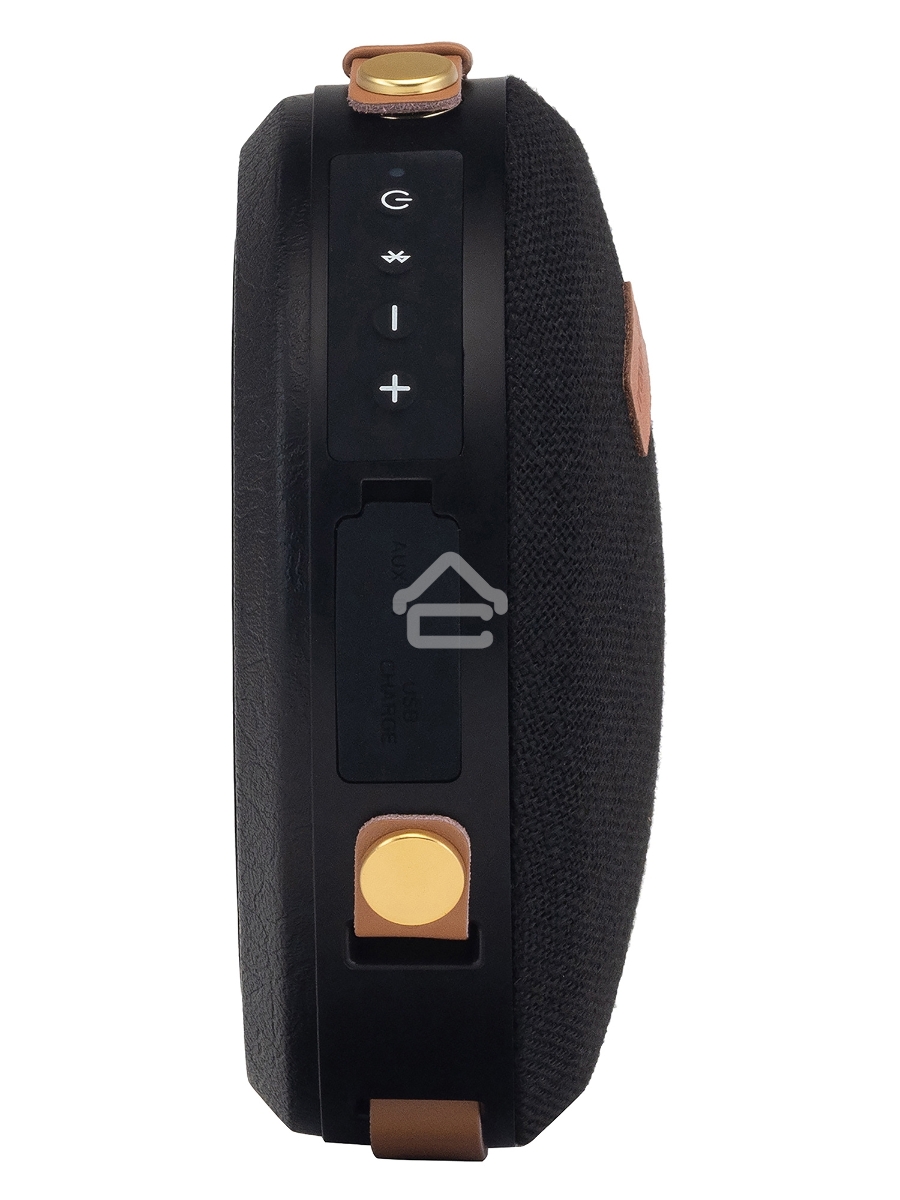 Колонка портатитвная Hyundai H-PAC500 черный 8W 1.0 BT/3.5Jack 10м 2200mAh