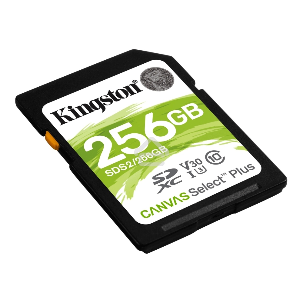 Флеш карта SDXC 256Gb Class10 Kingston <SDS2/256Gb>, Canvas Select 100R CL10 UHS-I
