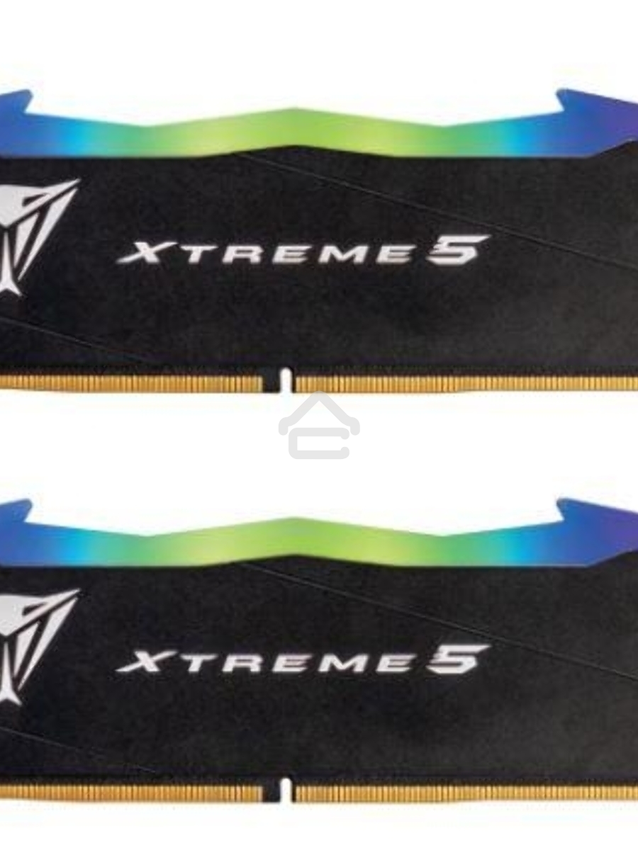 Оперативная память Patriot Viper Xtreme 5, DDR5, 48Gb (2x24Gb), 8000MHz, CL38, DIMM, с радиаторами, RGB, черный