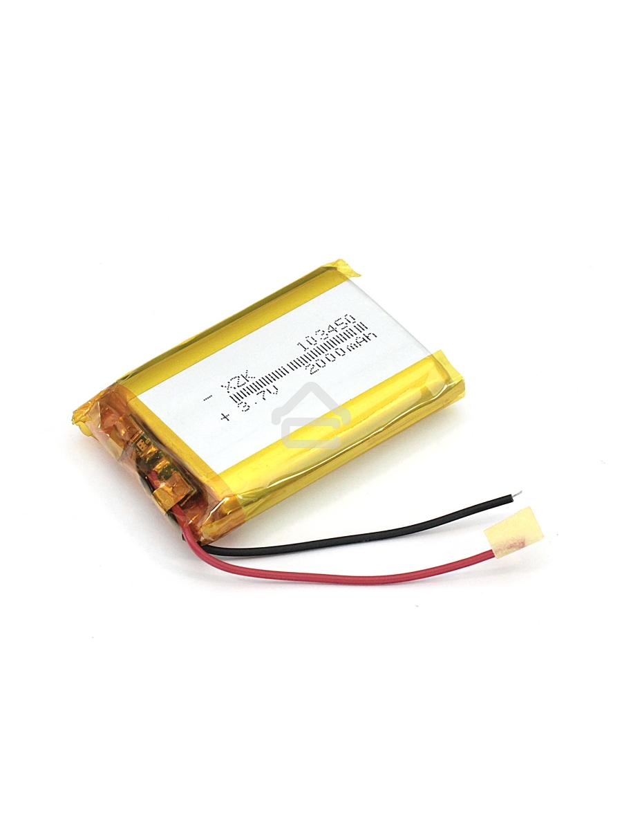 Аккумулятор Li-Pol (батарея) 10*34*50мм 2pin 3.7V/1800mAh