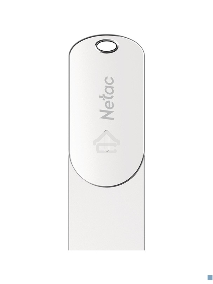 Флеш диск Netac U785 16Gb <NT03U785C-016G-30PN>, USB3.0+TypeC, металлическая