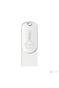 Флеш диск Netac U785 16Gb <NT03U785C-016G-30PN>, USB3.0+TypeC, металлическая