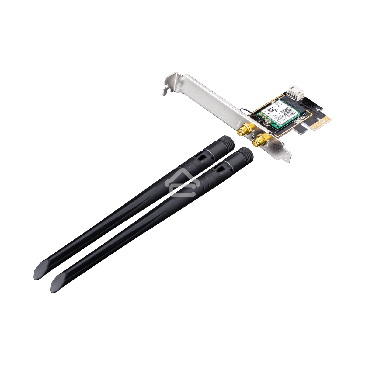 Сетевой адаптер Wi-Fi + Bluetooth Cudy WE3000 AX3000 PCI Express (ант.внеш.съем) 2ант.