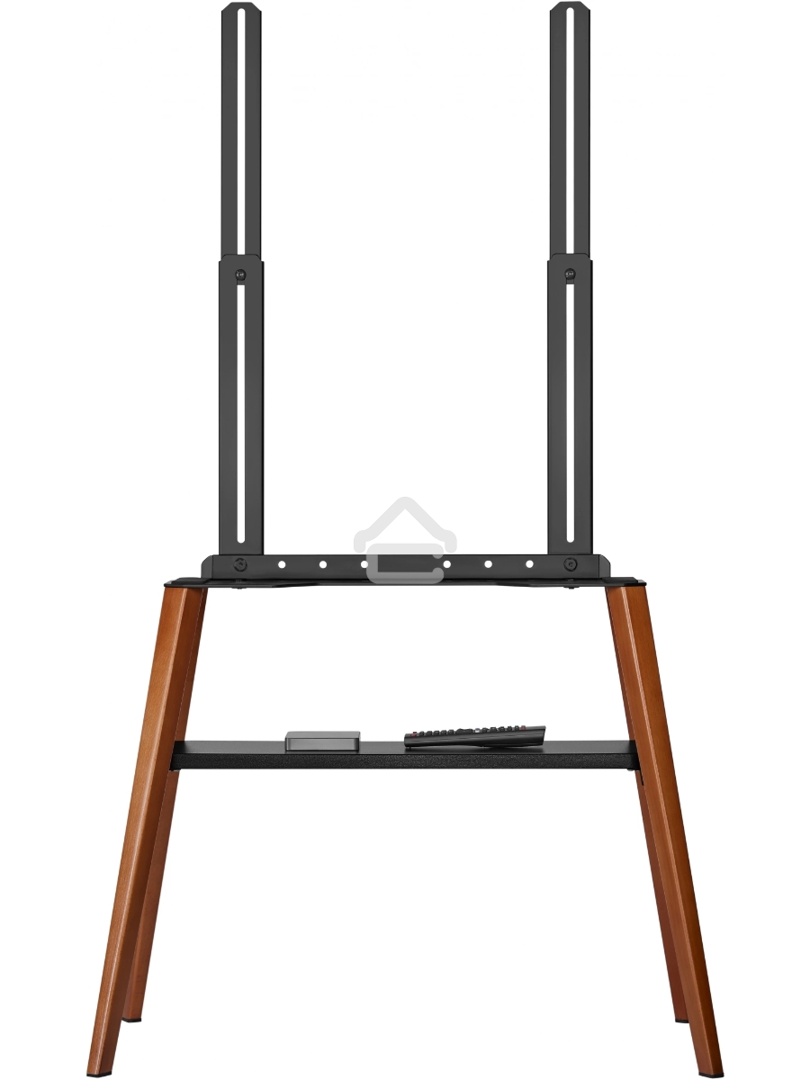 Подставка для телевизора Cactus CS-ST3645BKWN черный/орех 43