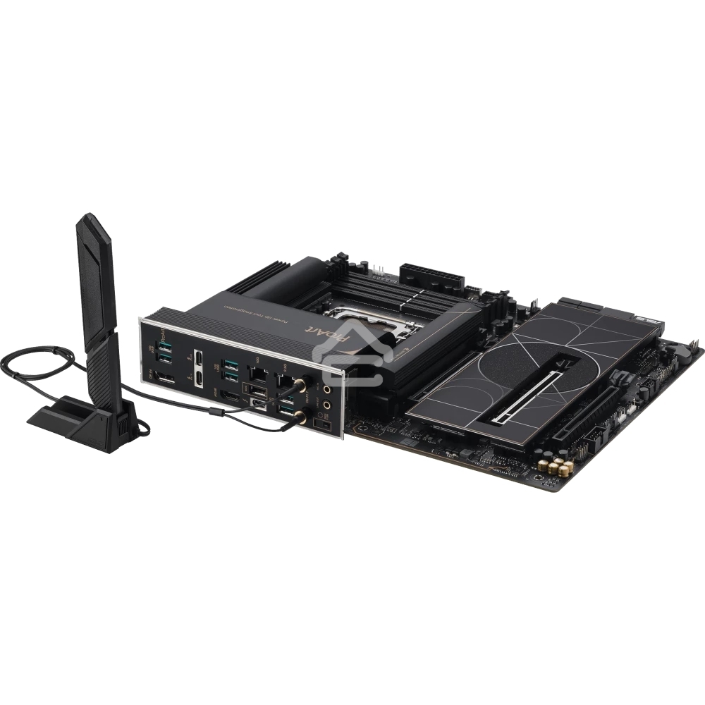 Материнская плата ASUS ProArt Z890-CREATOR WIFI, LGA 1851, Intel Z890, 4xDDR5, 4xSATA, 5xM.2, 2xPCIe 5.0 x16, 1xPCIe 4.0 x16, 1xHDMI, 1xDP, 1x 10Gb LAN, 1x 2.5Gb LAN, 2xUSB-C 10Gbps, 6xUSB-A 10Gbps, 1xUSB-A 2.0, 7.1, ATX