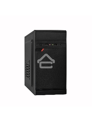 Компьютерный корпус Minitower ExeGate EX283056RUS BAA-106 Black, mATX, <без БП>, 2*USB, Audio