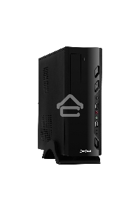 Компьютерный корпус Exegate EX268696RUS Компьютерный корпус MiniITX Exegate MI-208 Black, miniITX/mATX, <M450, 80mm>, 2*USB, Audio