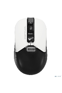 Мышь беспроводная A4Tech Fstyler FG12 белый/черный, 1200 dpi, радиоканал, USB, кнопки - 3