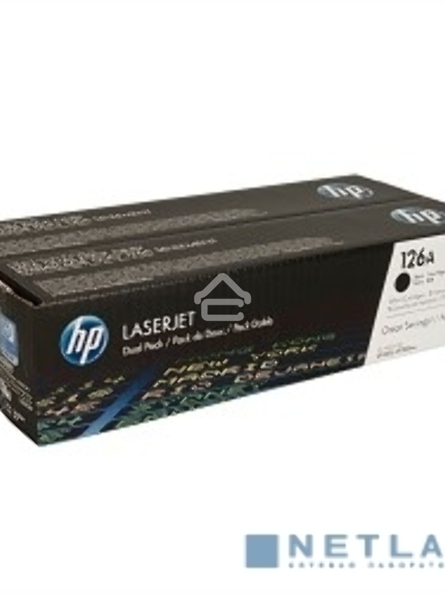Картридж лазерный HP CE310AD черный двойная упаковка для LaserJet Pro CP102 2 х 1200 стр.