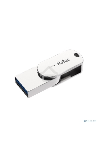 Флеш диск Netac U785 16Gb <NT03U785C-016G-30PN>, USB3.0+TypeC, металлическая