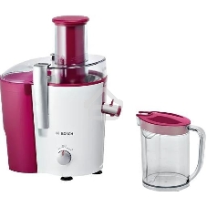 Соковыжималка центробежная Bosch MES25C0 700Вт рез.сок.:1.25мл. белый/бордовый