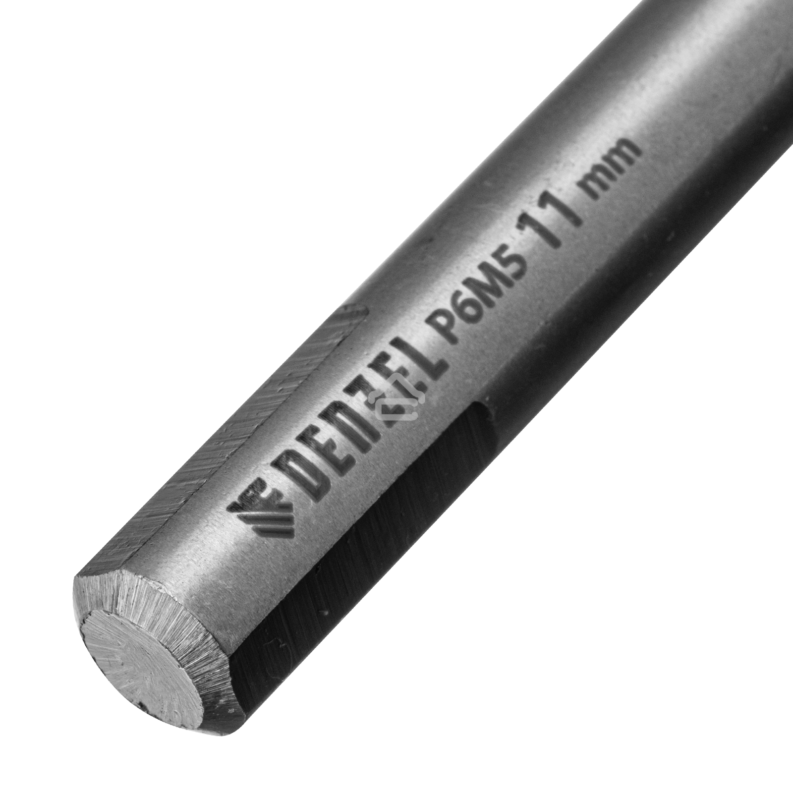 Сверло спиральное по металлу Denzel 11 х 195 мм, Р6М5, Golden Tip, удлиненное