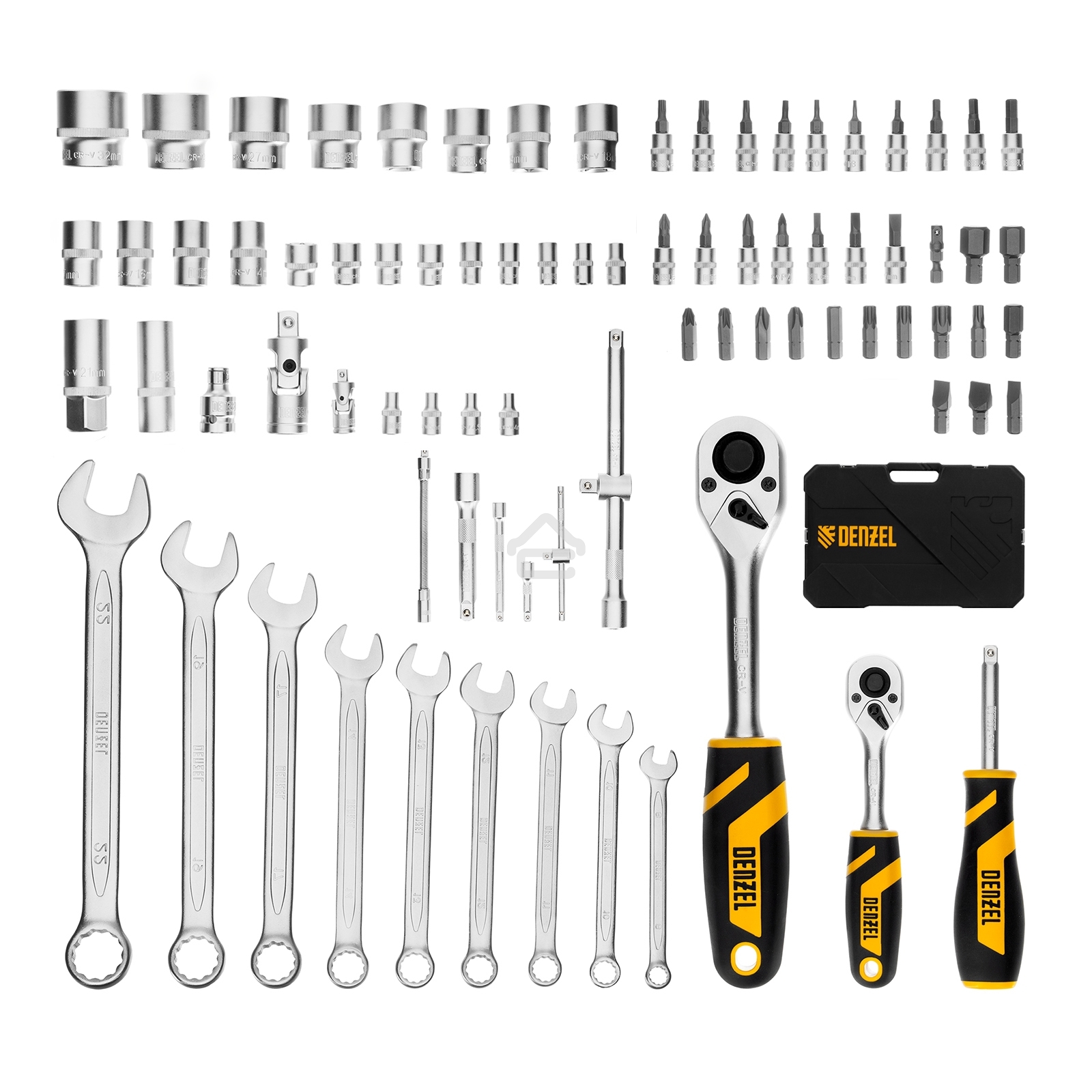 Набор инструментов Denzel 1/2