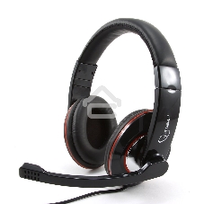 Наушники Gembird MHS-780B Гарнитура стерео черный регулятор громкости