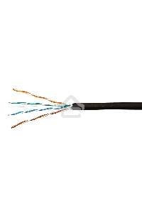 Кабель SkyNet Light UTP outdoor 4x2x0,46, медный, FLUKE TEST, кат.5e, однож., 305 м, box, черный