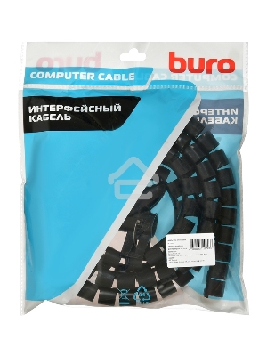 Кабельный органайзер Buro BHP CG202B Spiral Hose 20x2000mm Black