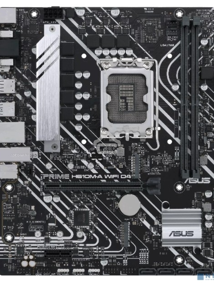Материнская плата ASUS PRIME H610M-A WIFI D4, LGA 1700, Intel H610, 2xDDR4, 4xSATA, 2xM.2, 1xPCI-E 4.0 x16, 1xHDMI, 1xDisplayPort, 1x 1Gb LAN, 2xUSB-A 3.2 Gen 2, 4xUSB-A 2.0, 3x3.5 мм, 7.1, Micro-ATX