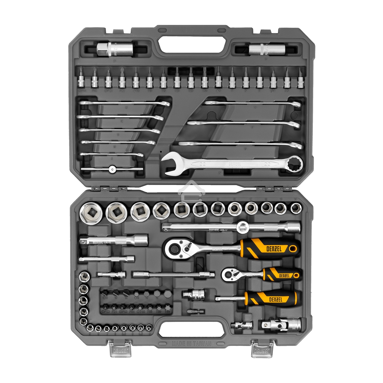 Набор инструментов Denzel 1/2